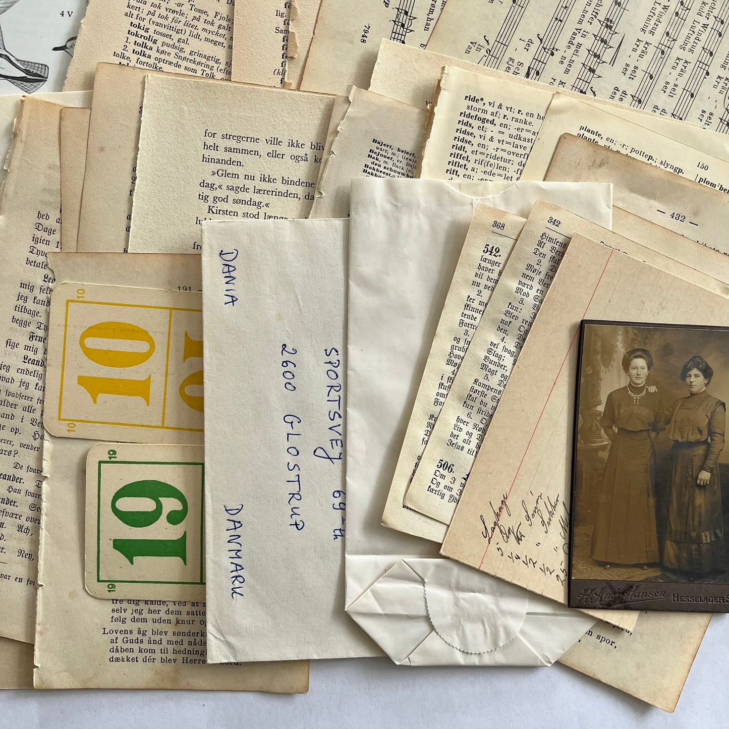 The Grand Babylon Hotel - Art journal kit