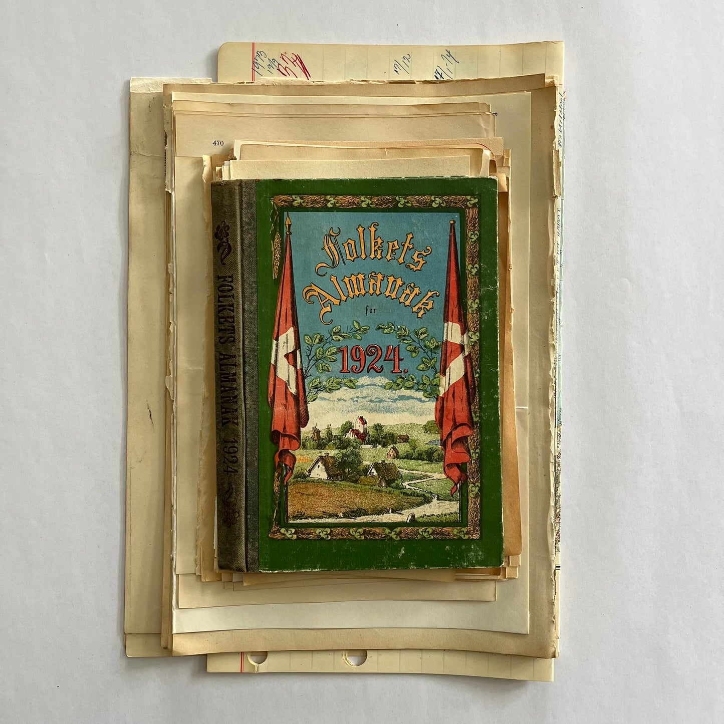 Folkets Almanak - Art journal kit