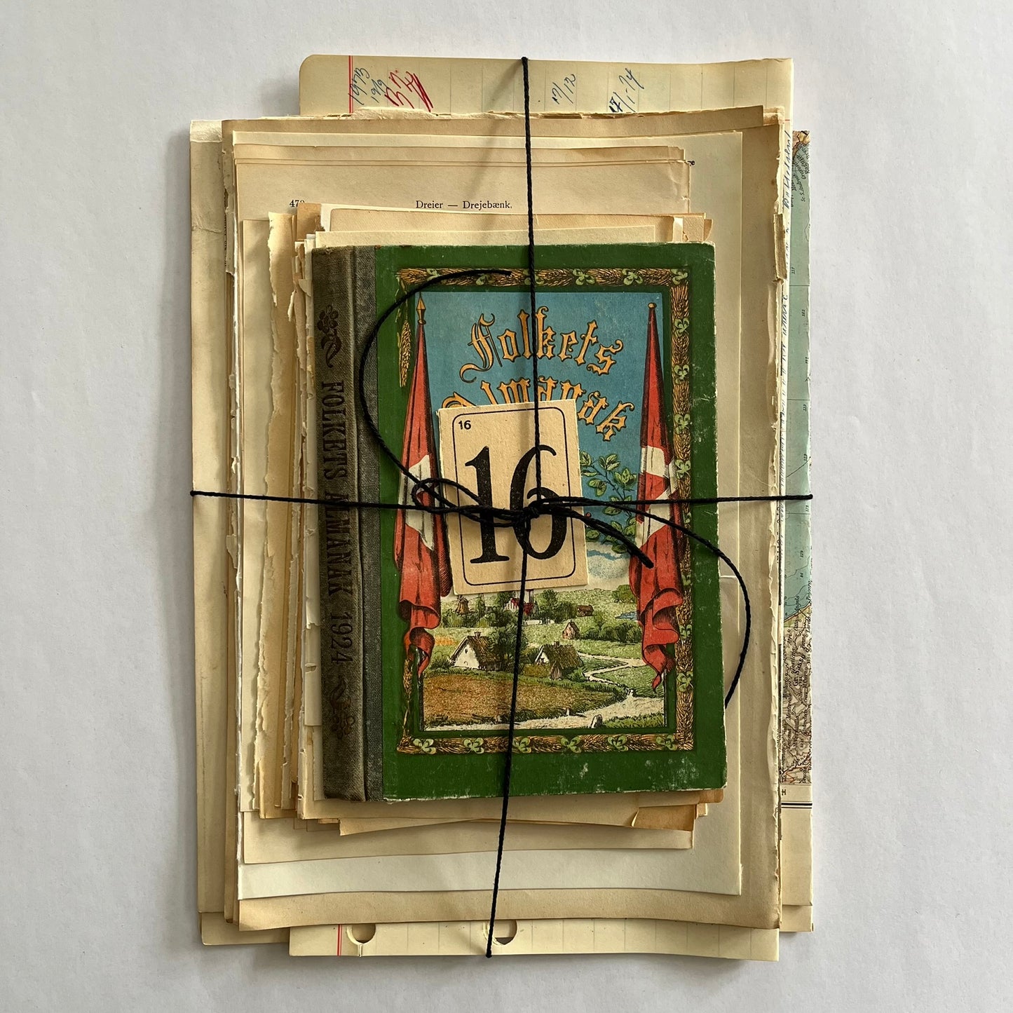 Folkets Almanak - Art journal kit