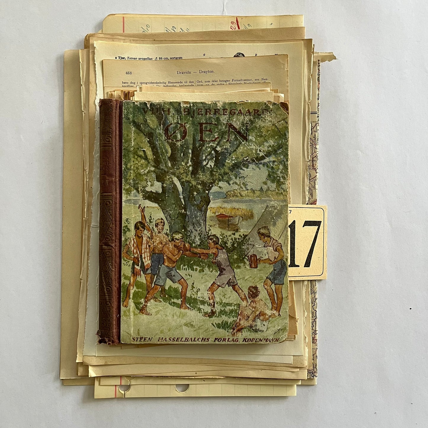 Øen - Art journal kit
