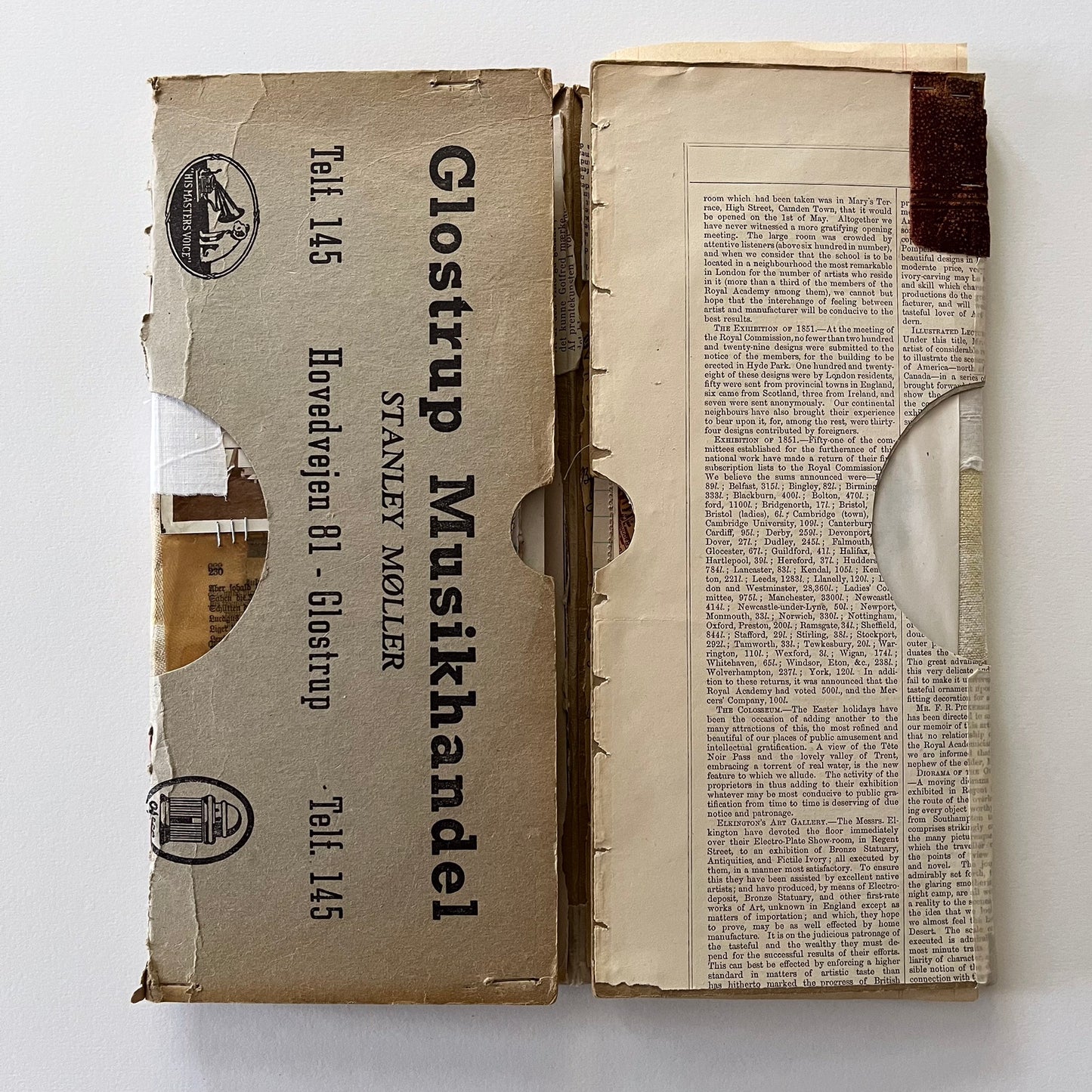 record cover journal