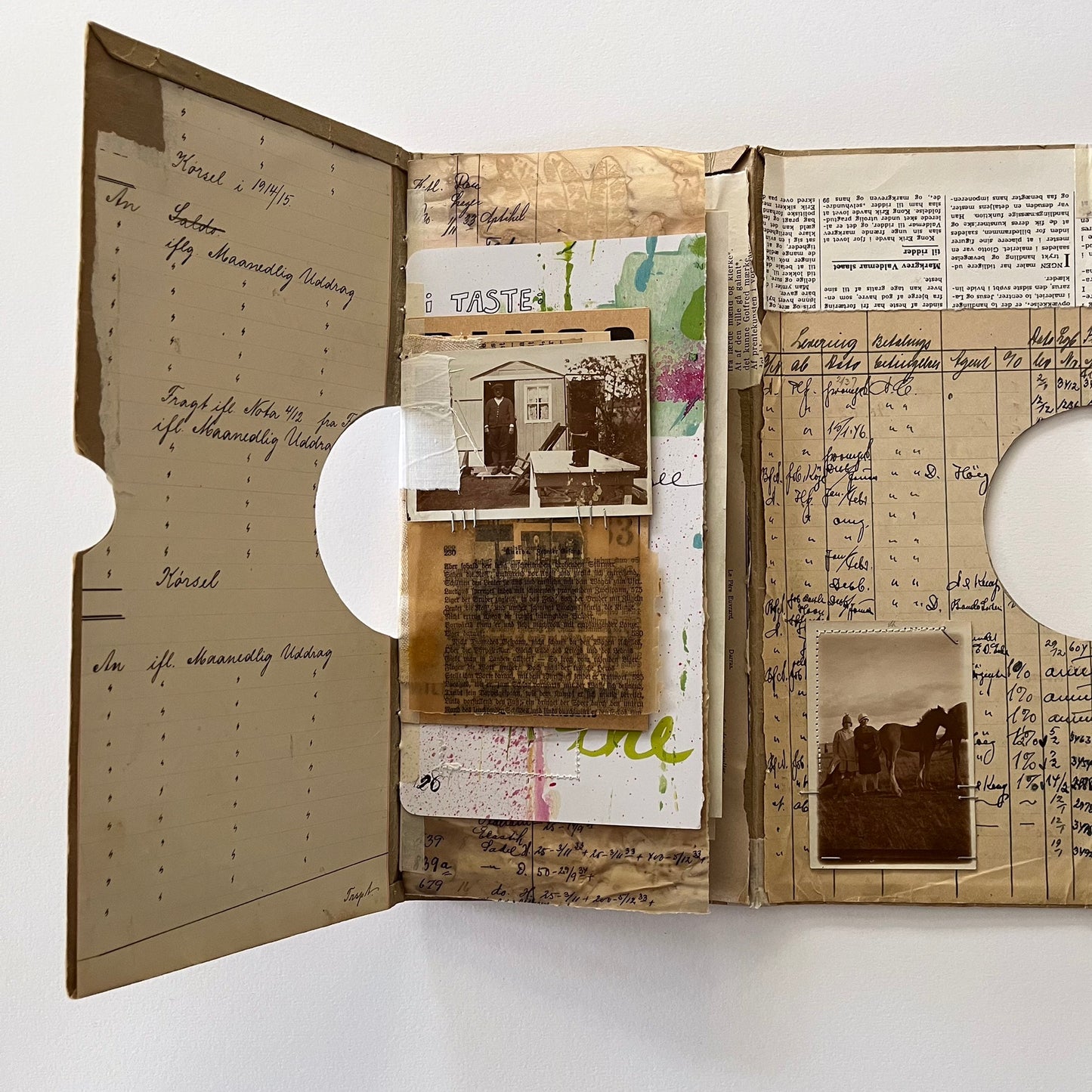 record cover journal