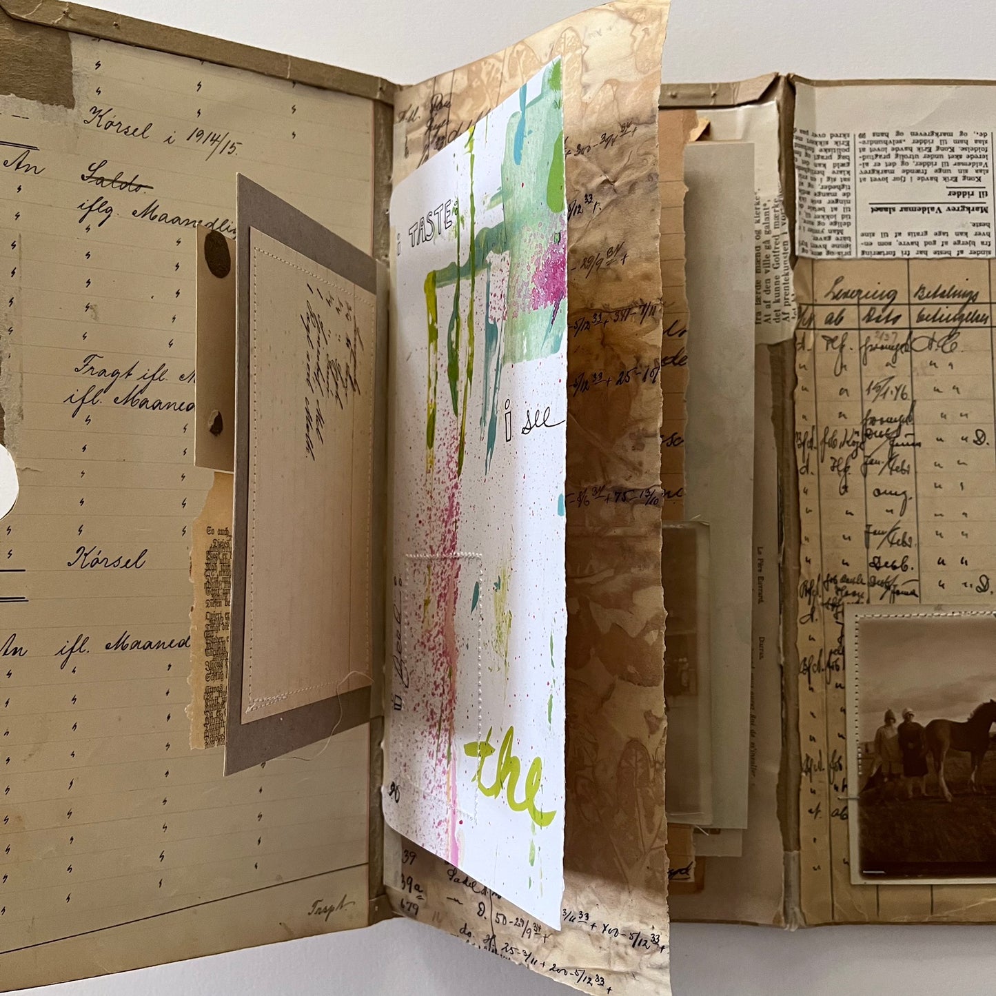 record cover journal