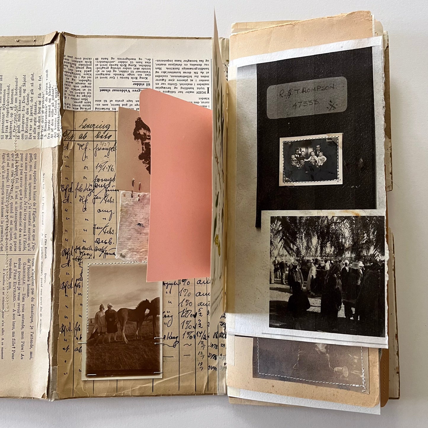 record cover journal