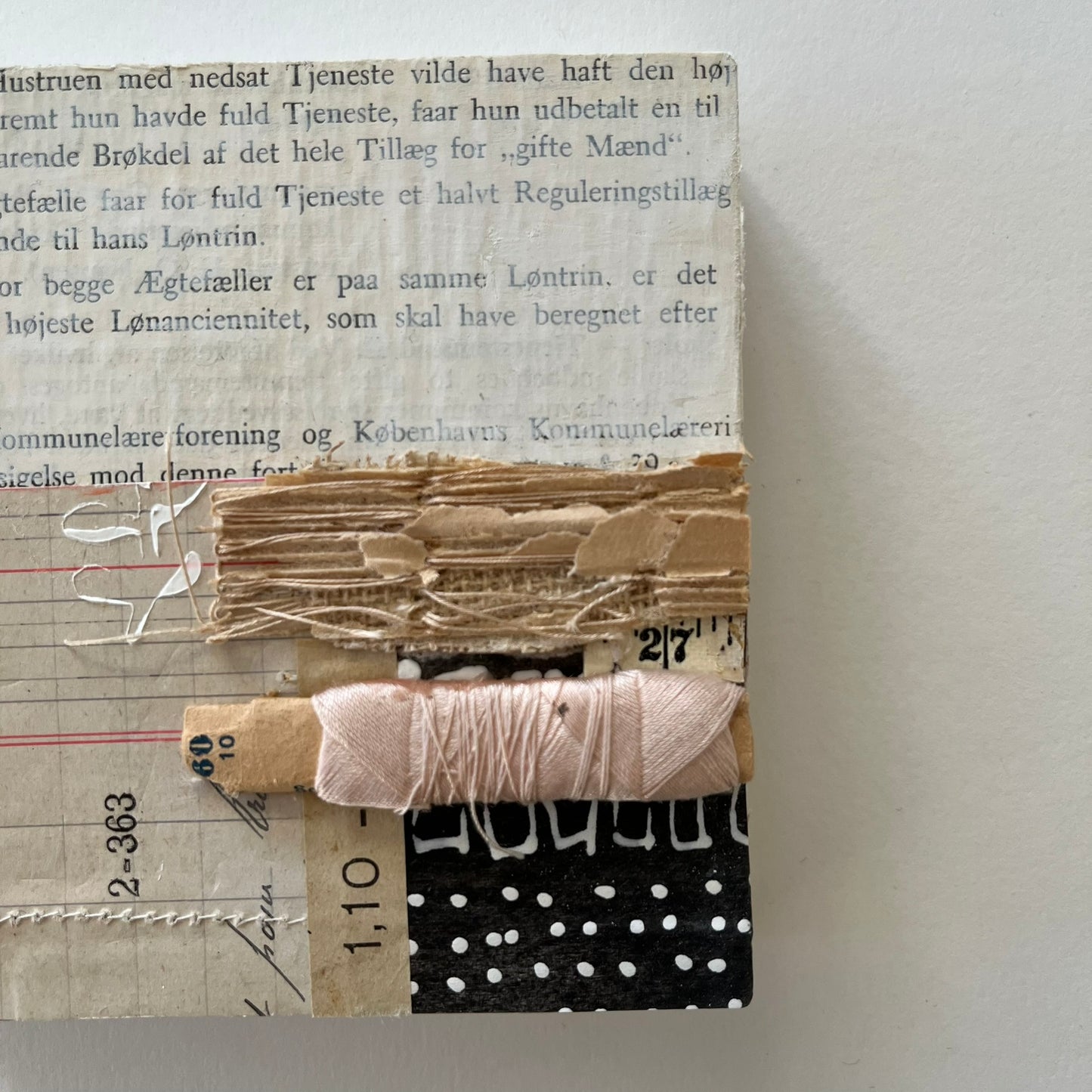 Collage in neutrals - no. 9