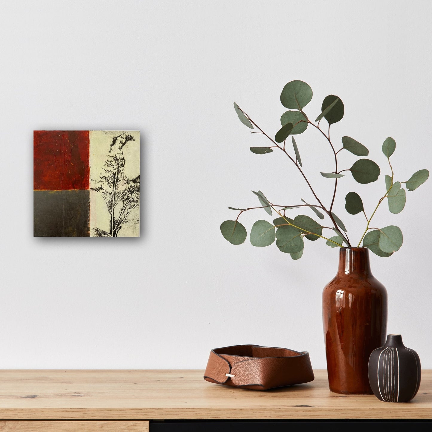 Wildflower - red and grey