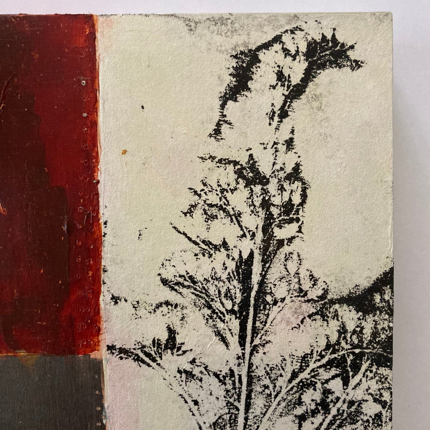 Wildflower - red and grey