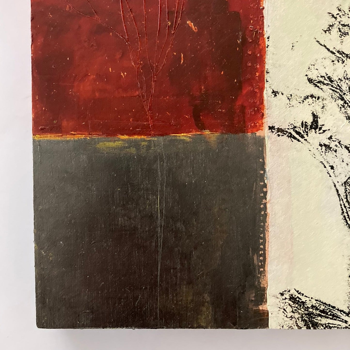 Wildflower - red and grey