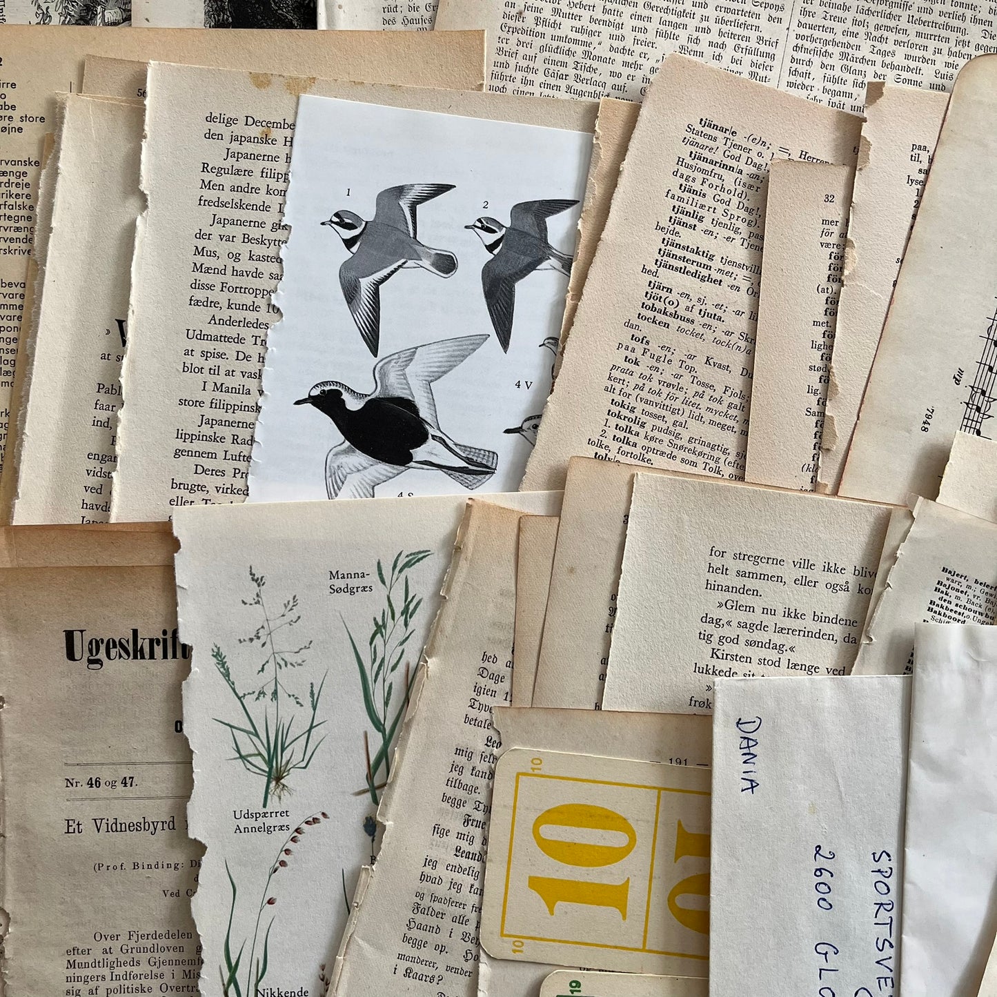 Prærie Karavanen - Art journal kit