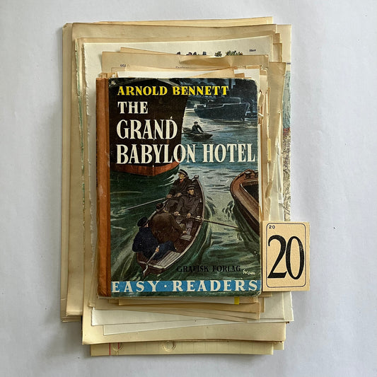 The Grand Babylon Hotel - Art journal kit
