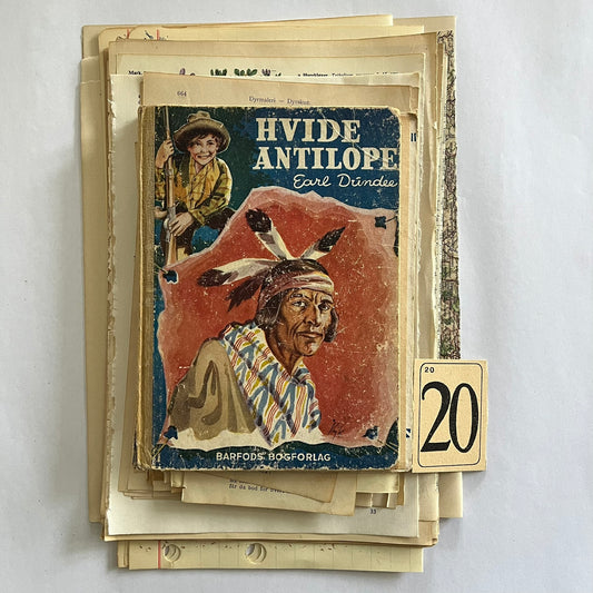 Hvide Antilope - Art journal kit