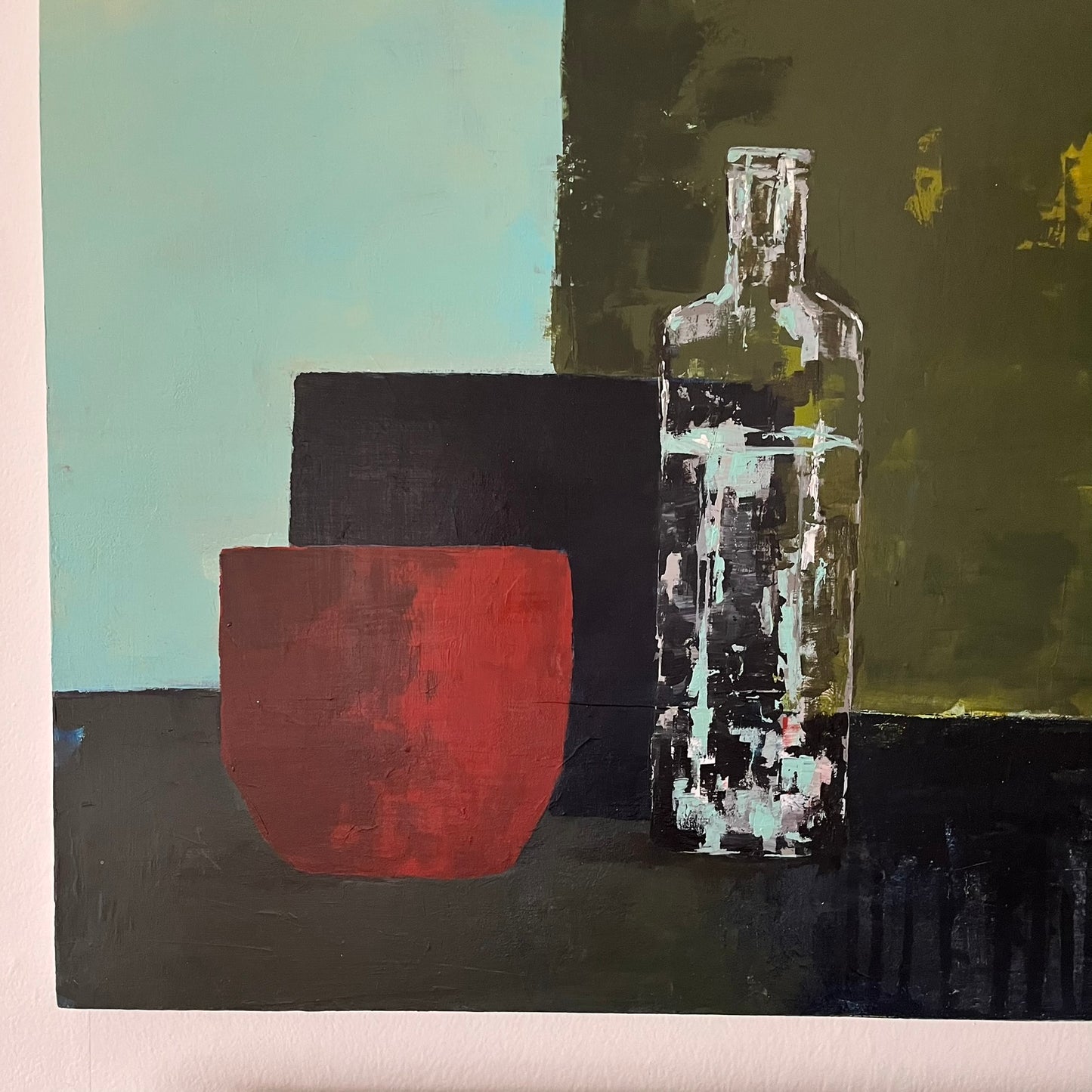 Stillife with bottle