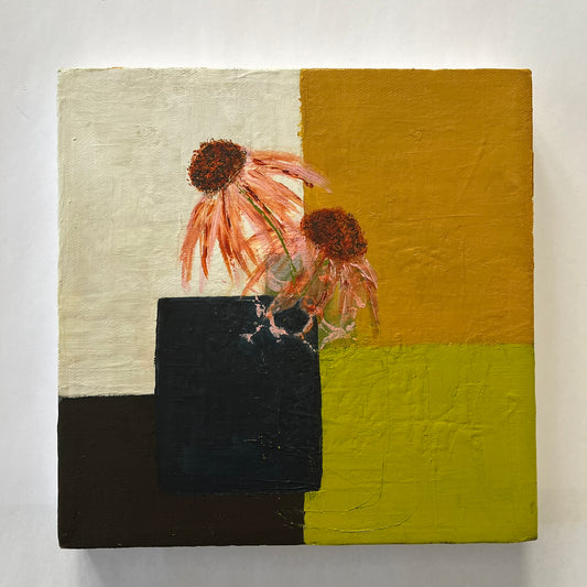 still life with coneflower