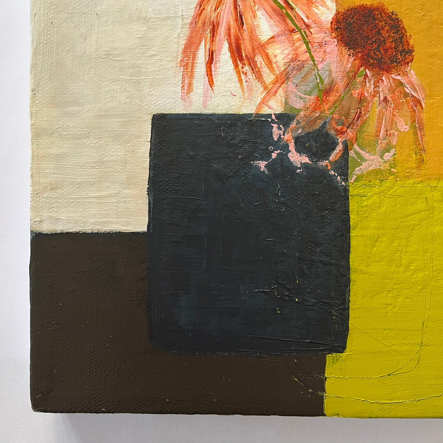 still life with coneflower