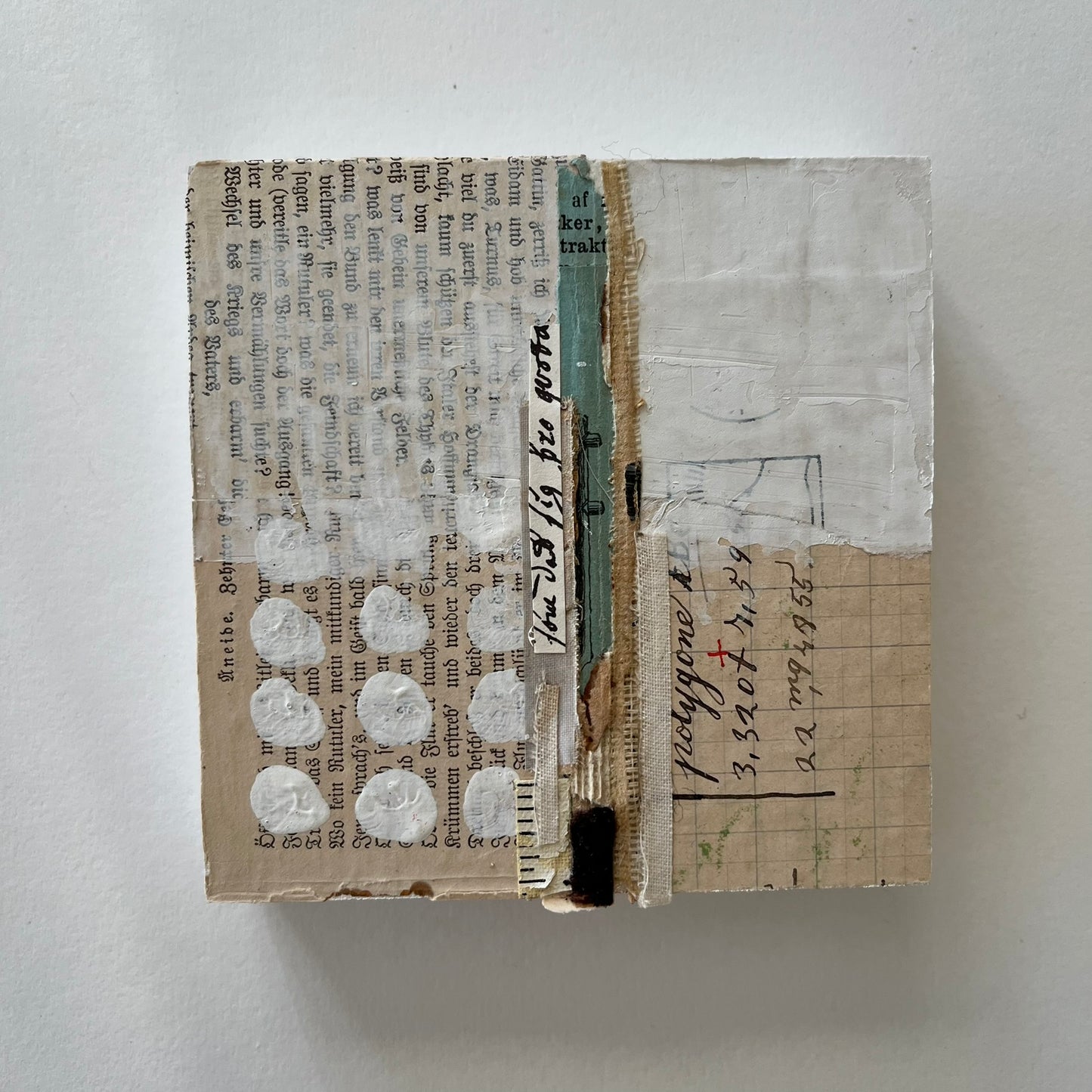 Collage in neutrals - no. 5