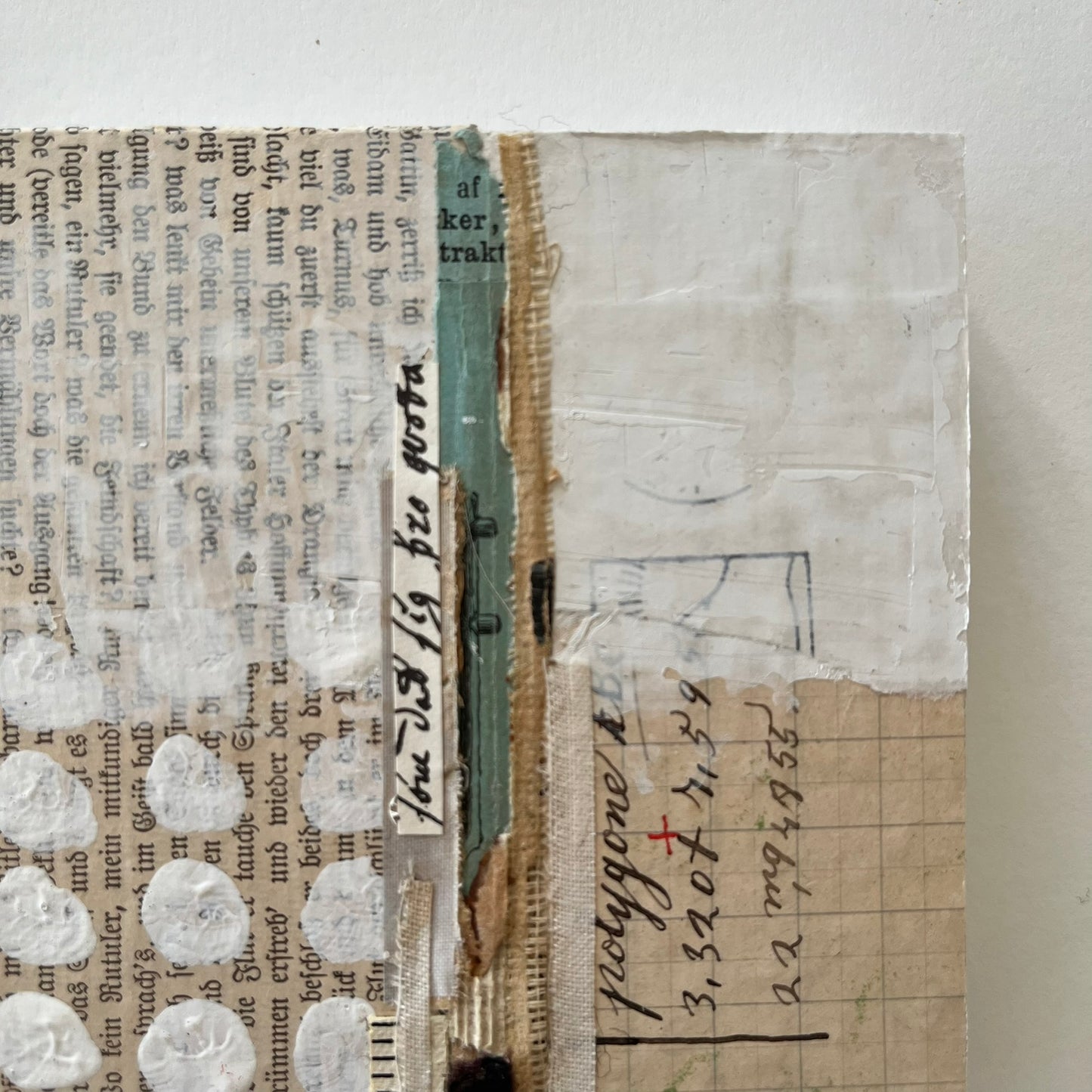 Collage in neutrals - no. 5