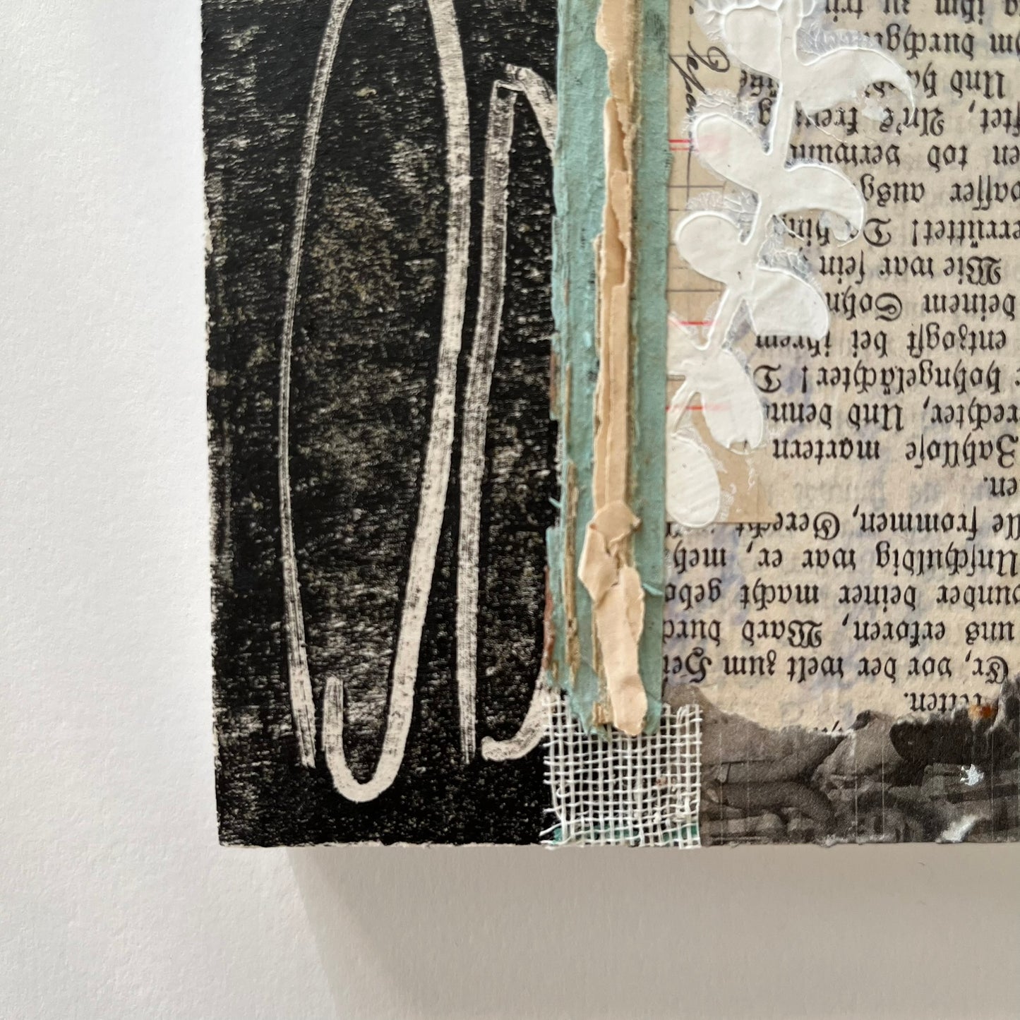 Collage in neutrals - no. 6