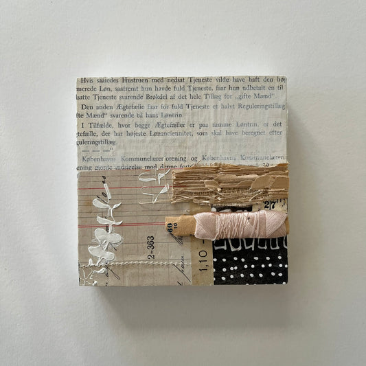 Collage in neutrals - no. 9