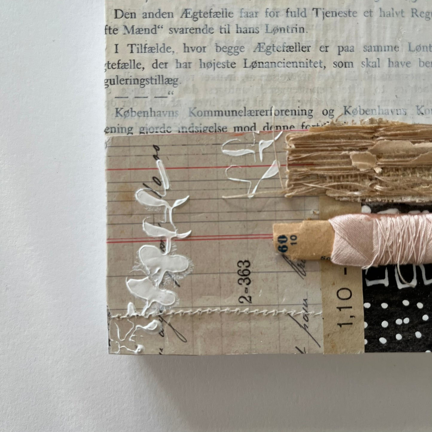 Collage in neutrals - no. 9