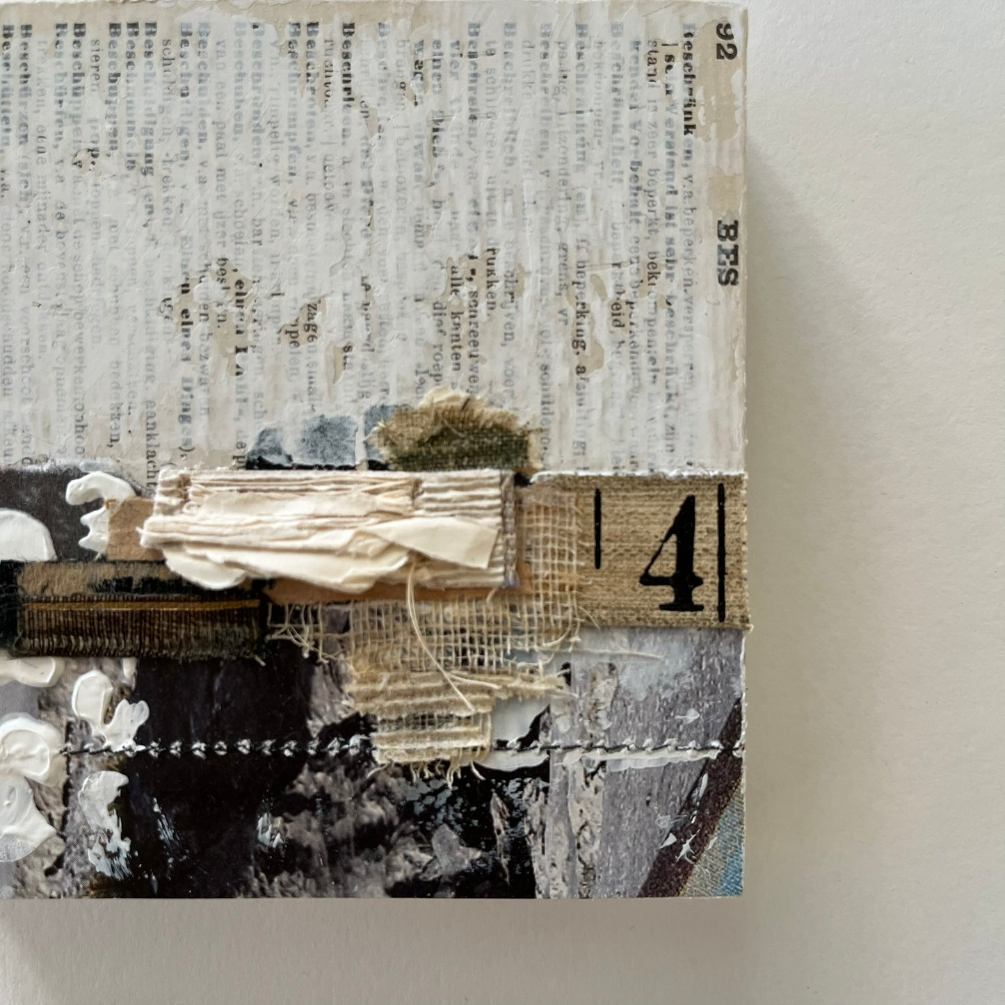 Collage in neutrals - no. 11