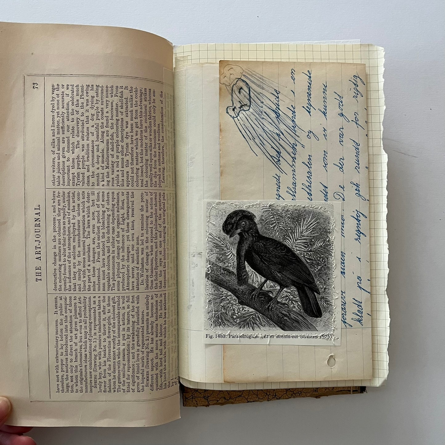 RESERVED FOR ABIGAIL - Atlas journal no. 3 - don´t forget to fly