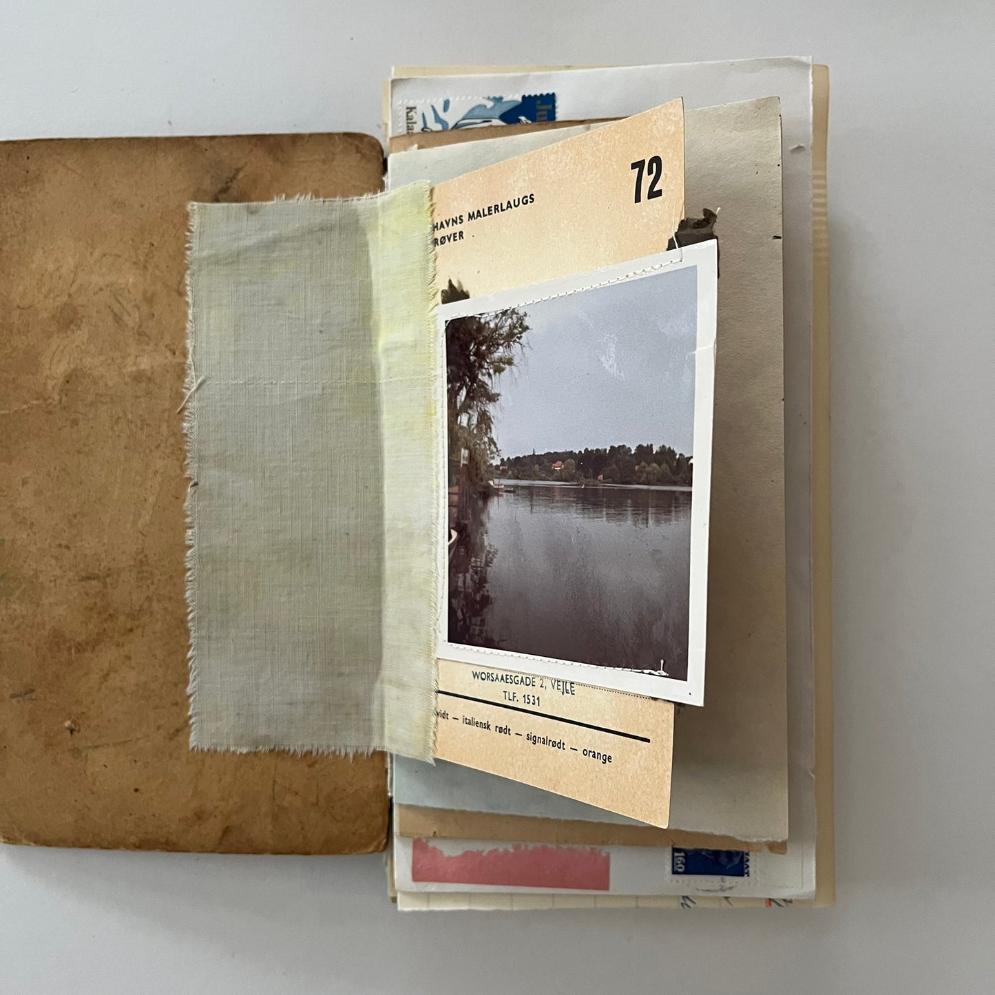 Lady in white blouse