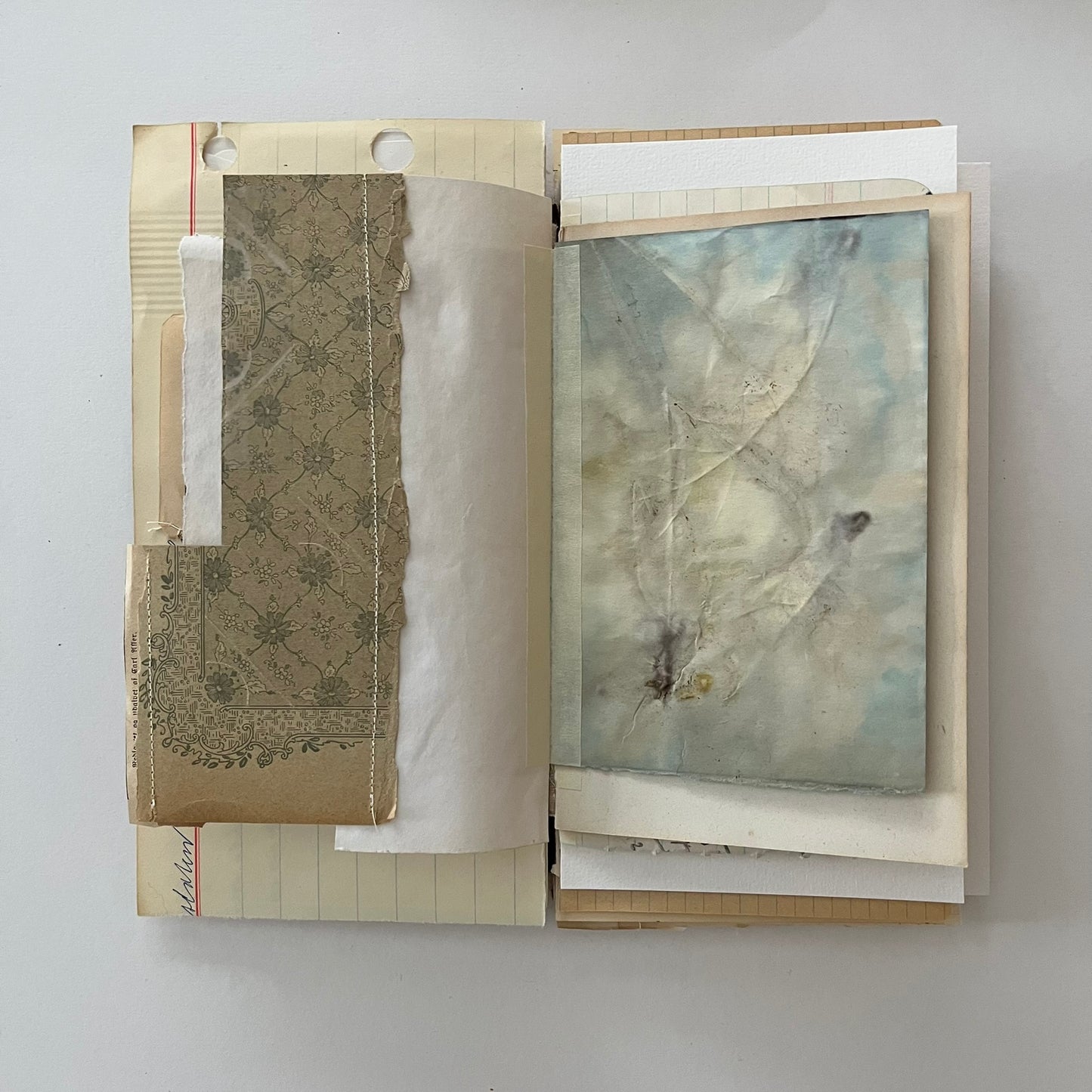 Lady in white blouse