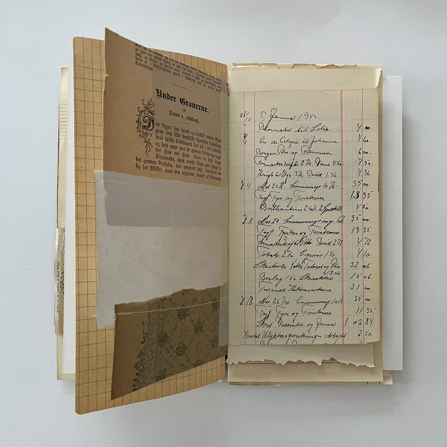 Lady in white blouse