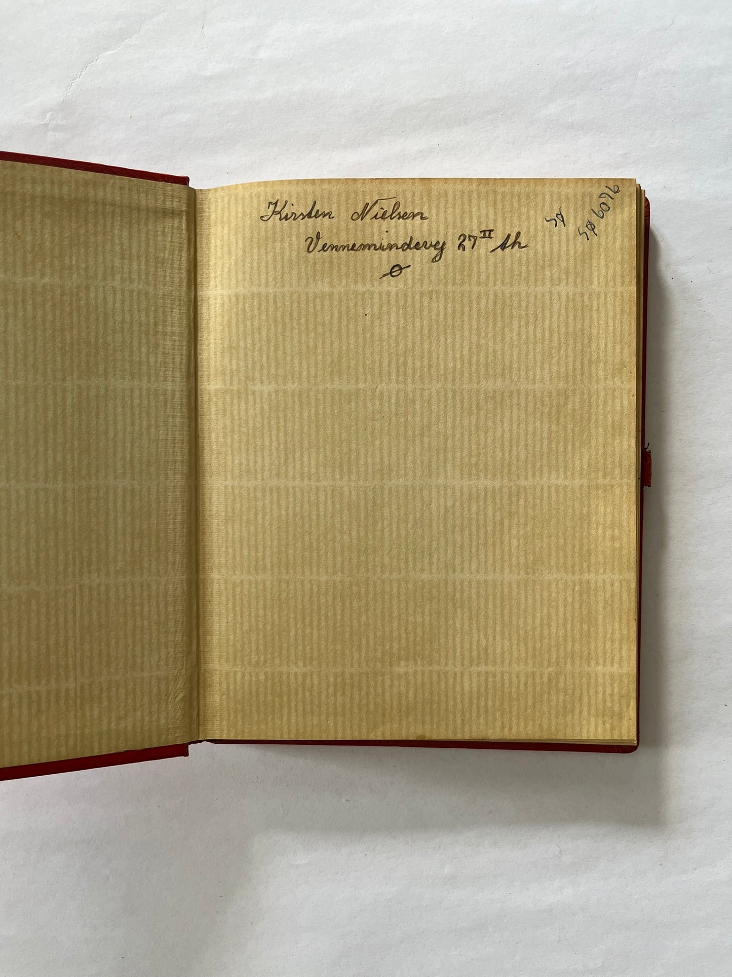 Vintage diary