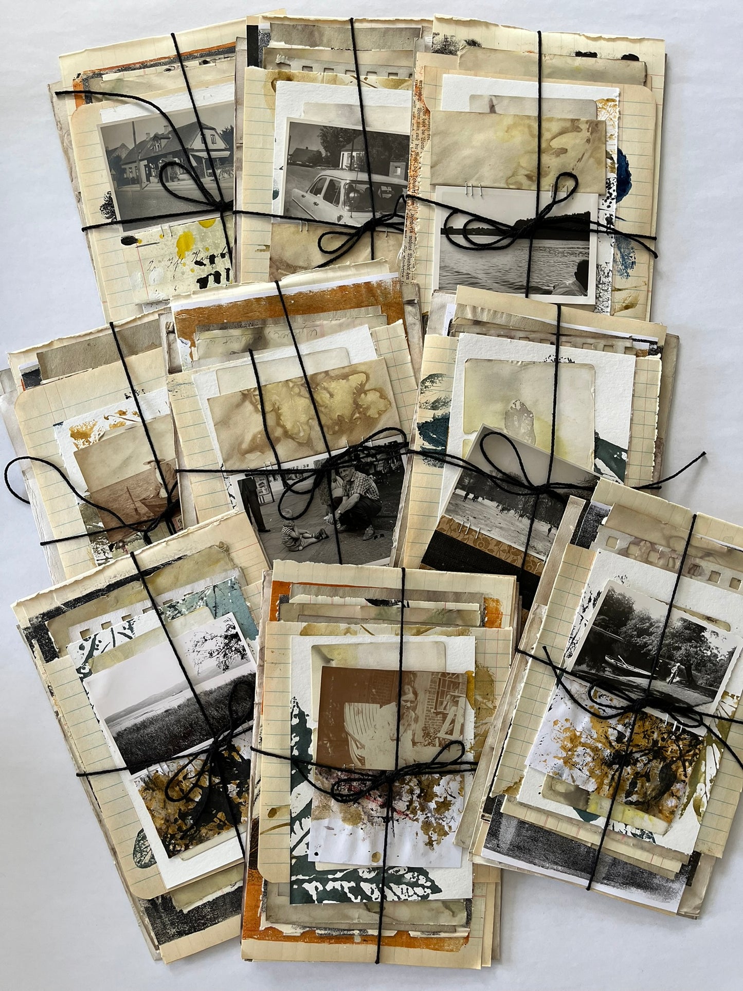 The ecodyed flower paper bundle