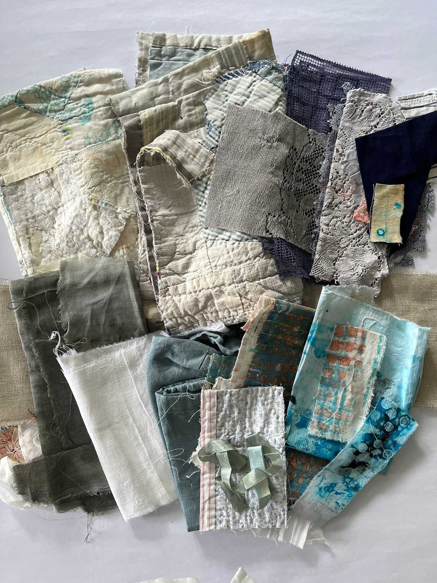 Fabric Bundle - Blue/Grey
