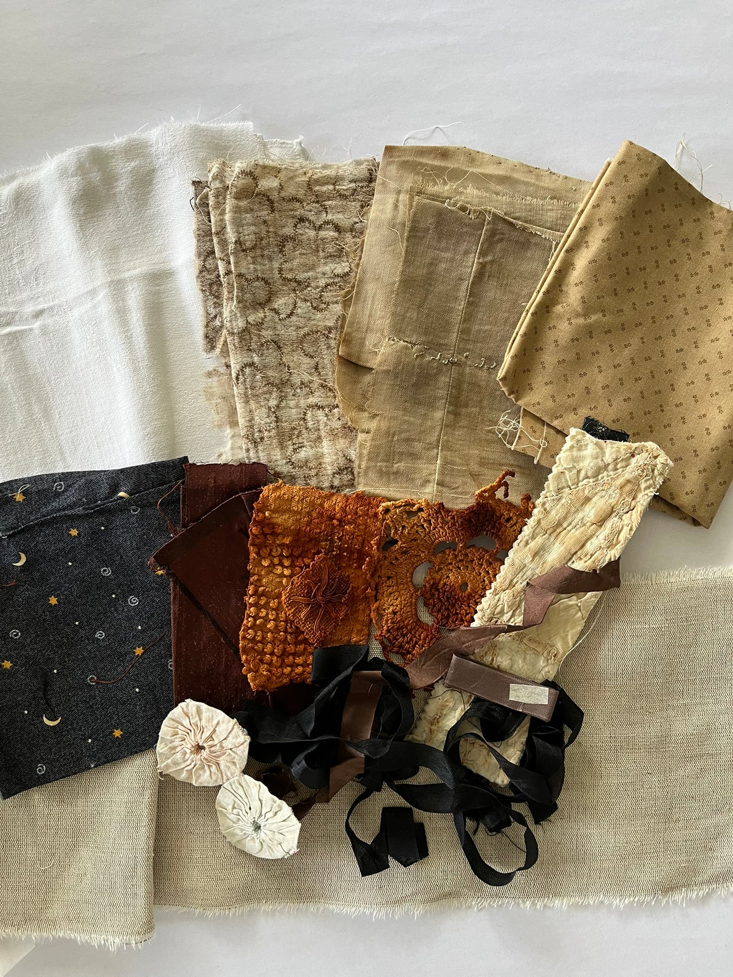 Fabric Bundle - Brown/Black