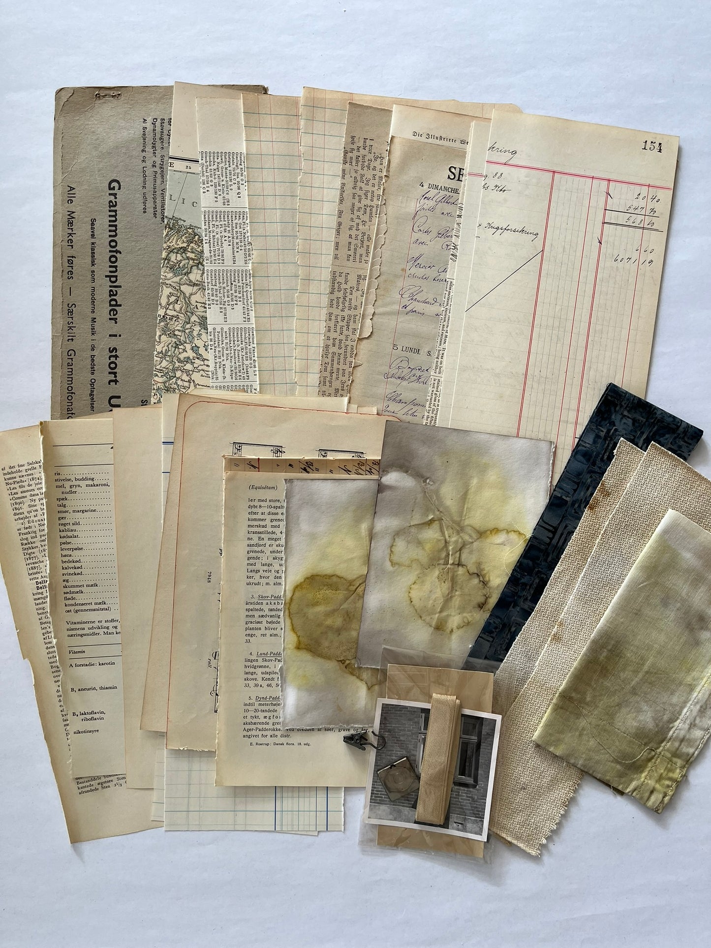 Art journal kit for a Record Cover Journal