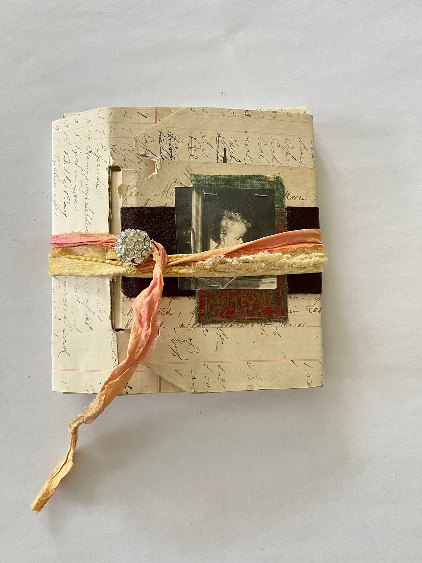 RESERVED for Susie Journal in a bag in a box