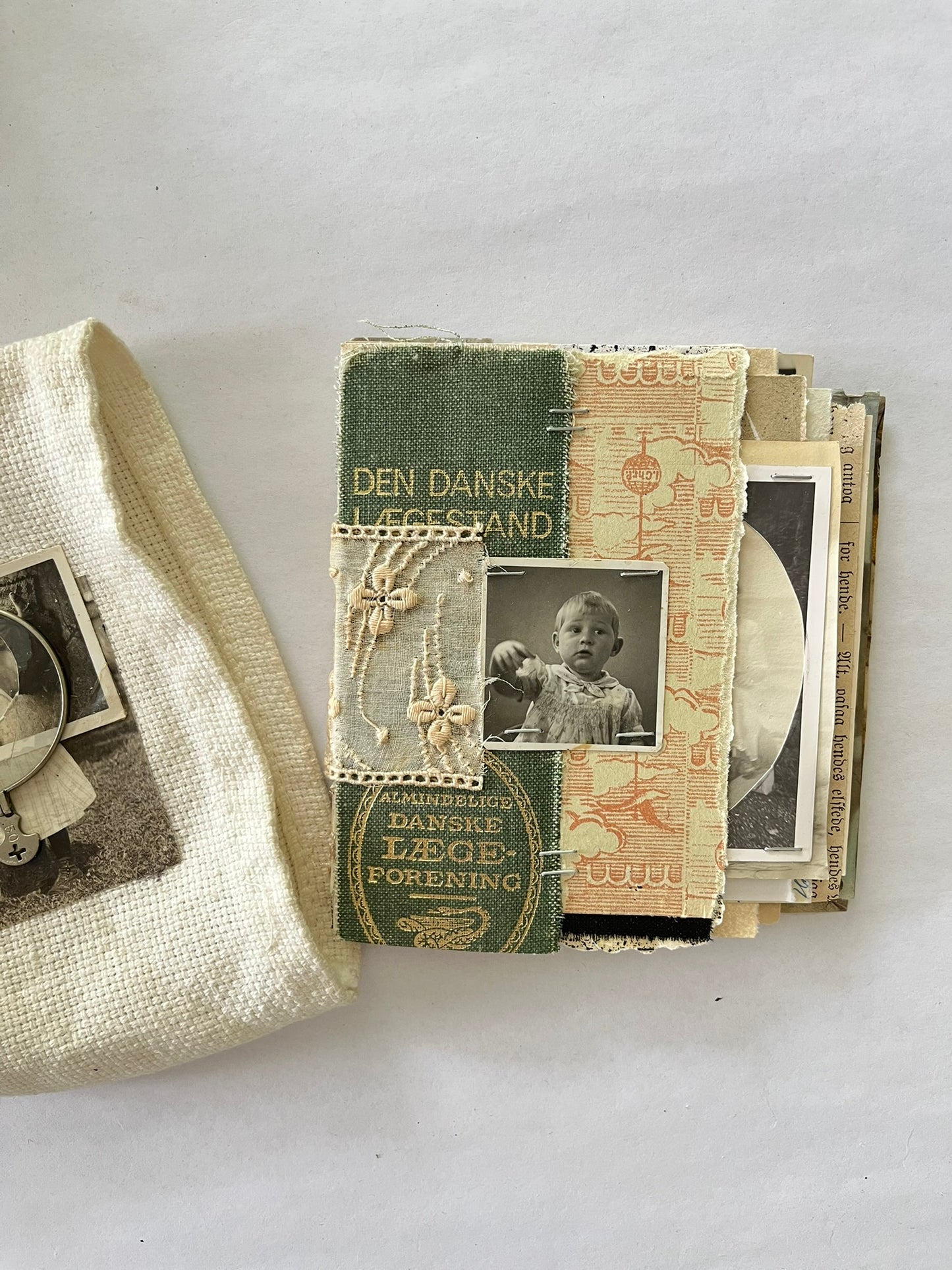 RESERVED for Susie Journal in a bag in a box