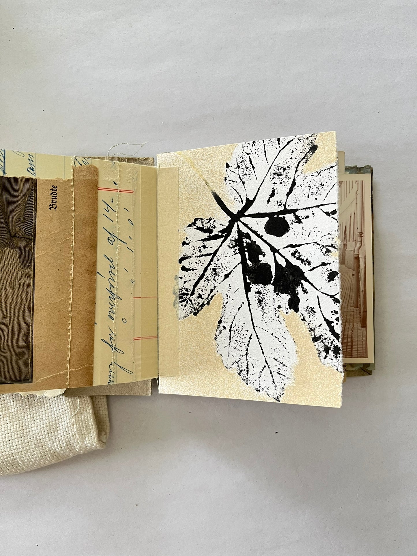 RESERVED for Susie Journal in a bag in a box