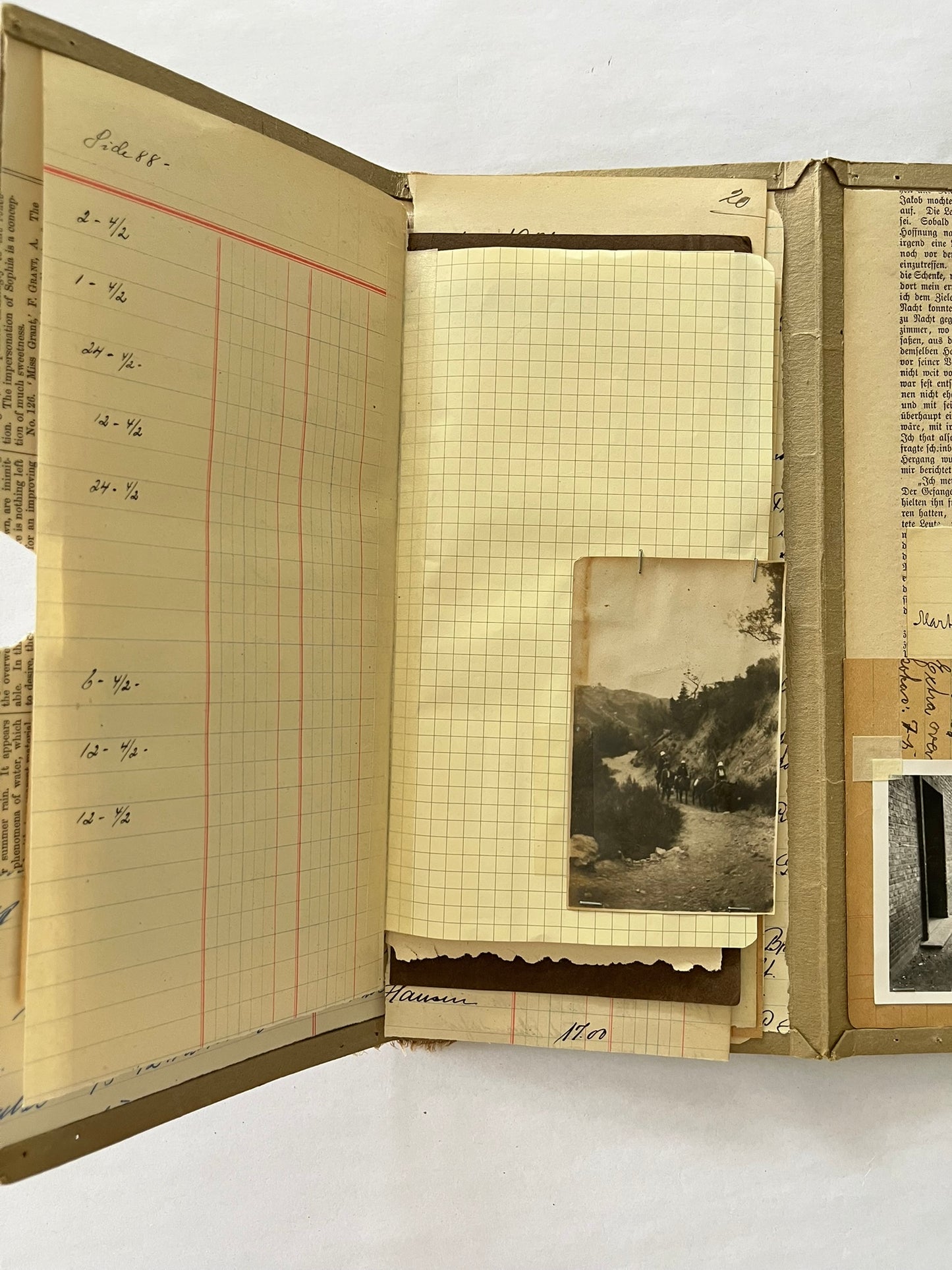 record cover journal