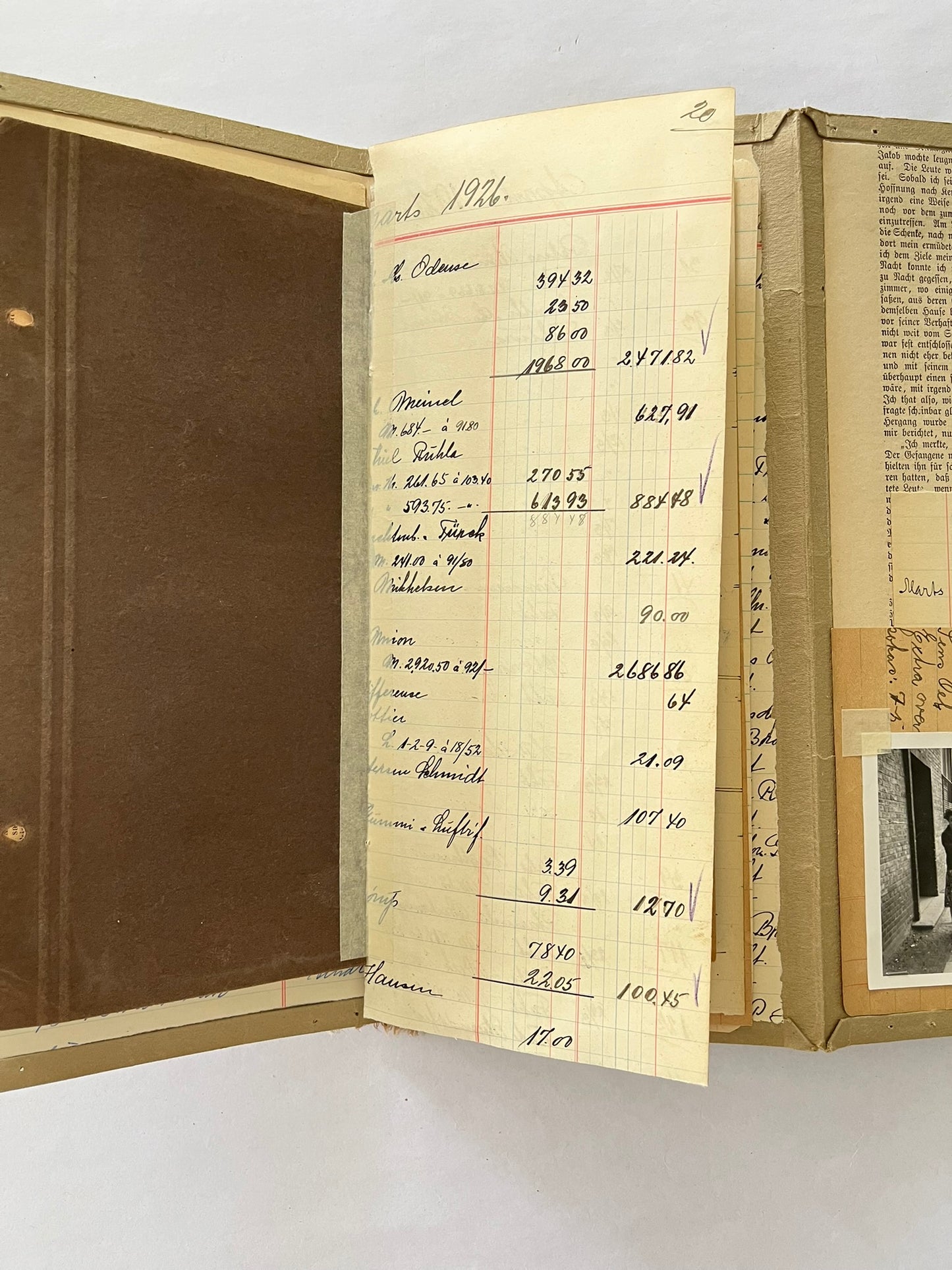 record cover journal
