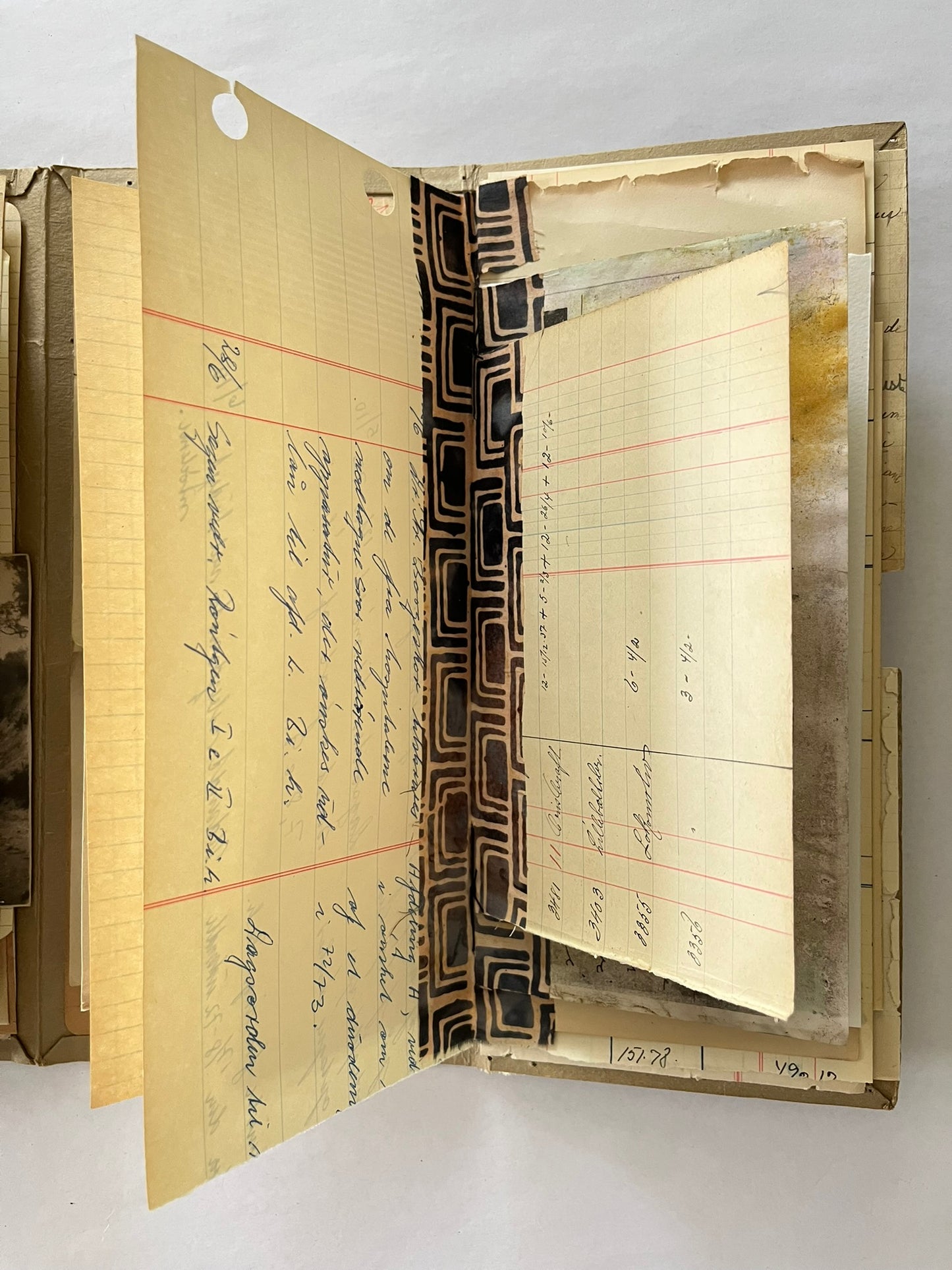 record cover journal