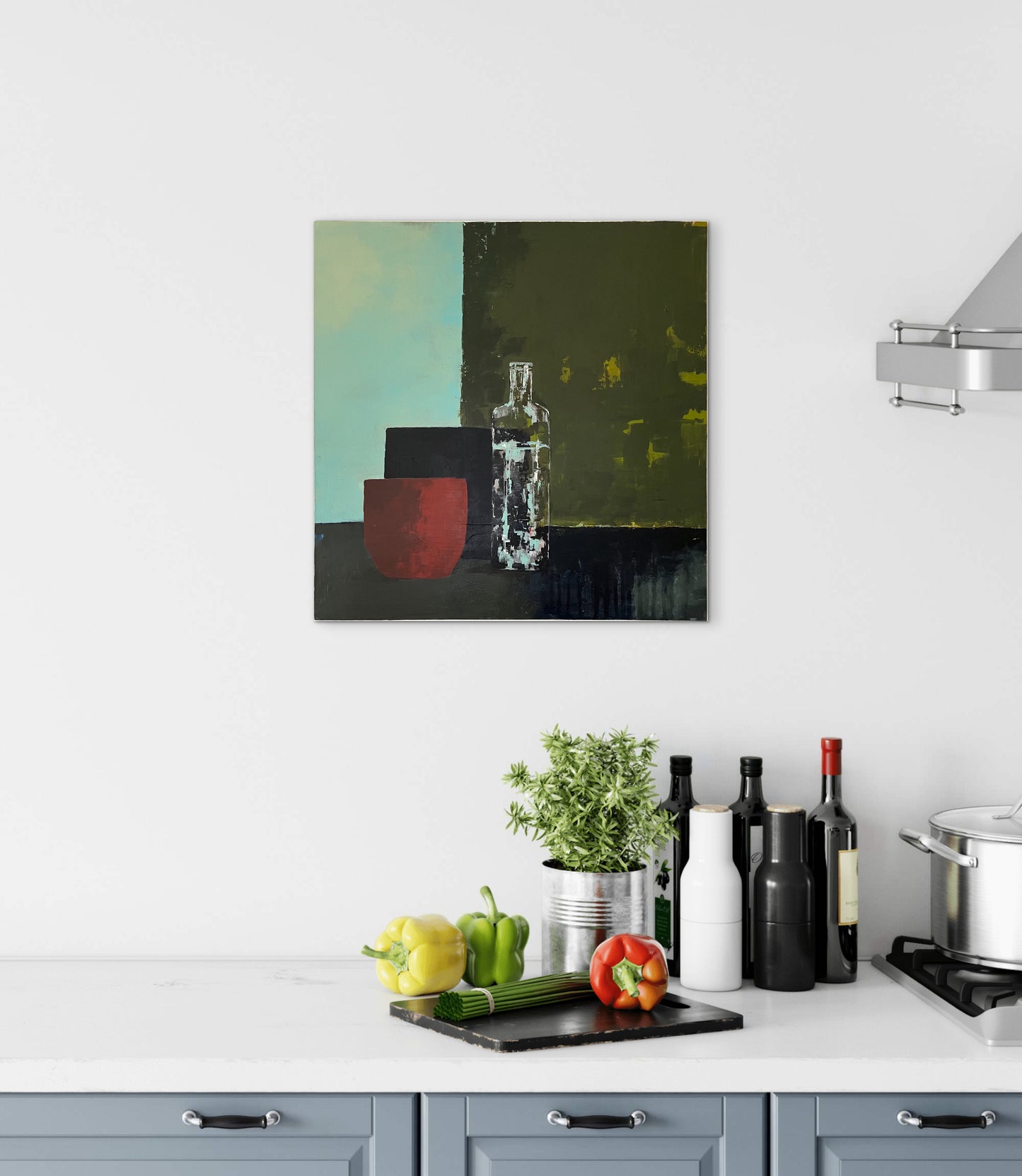 Stillife with bottle