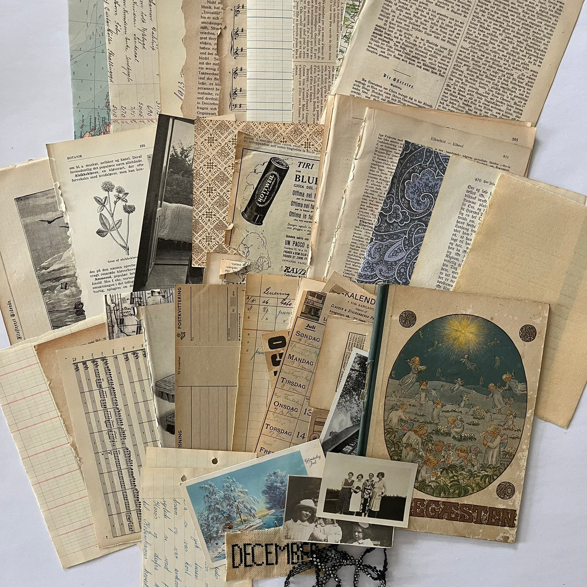 Art journal kit - the neutral one