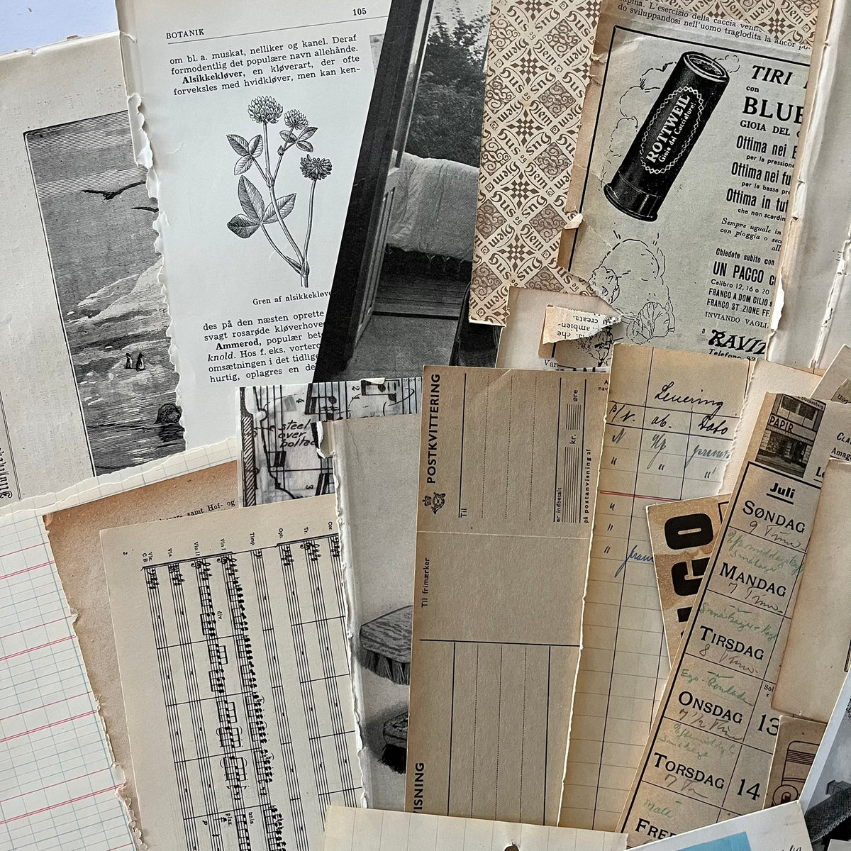 Art journal kit - the neutral one
