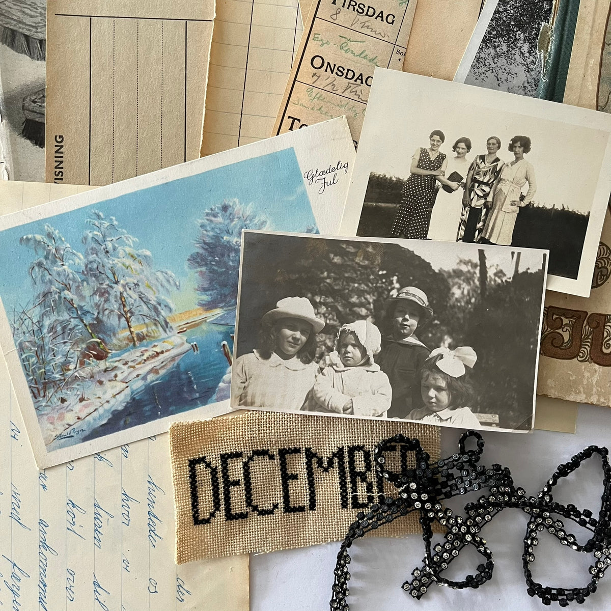 Art journal kit - the neutral one