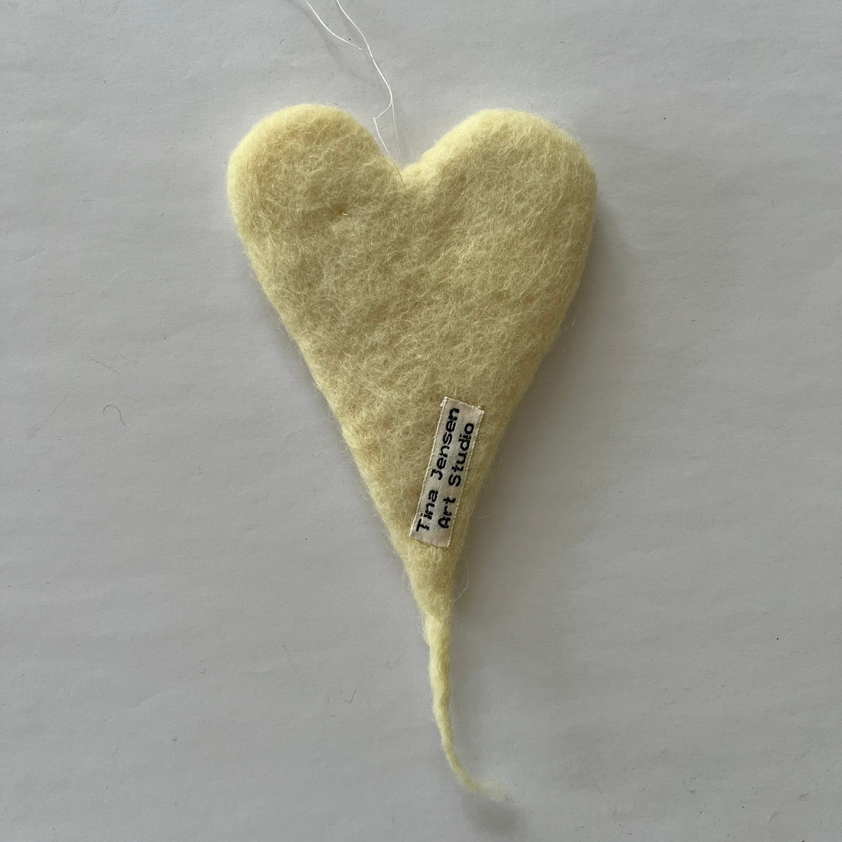 Felted heart - no. 1