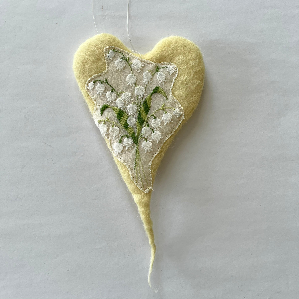 Felted heart - no. 2