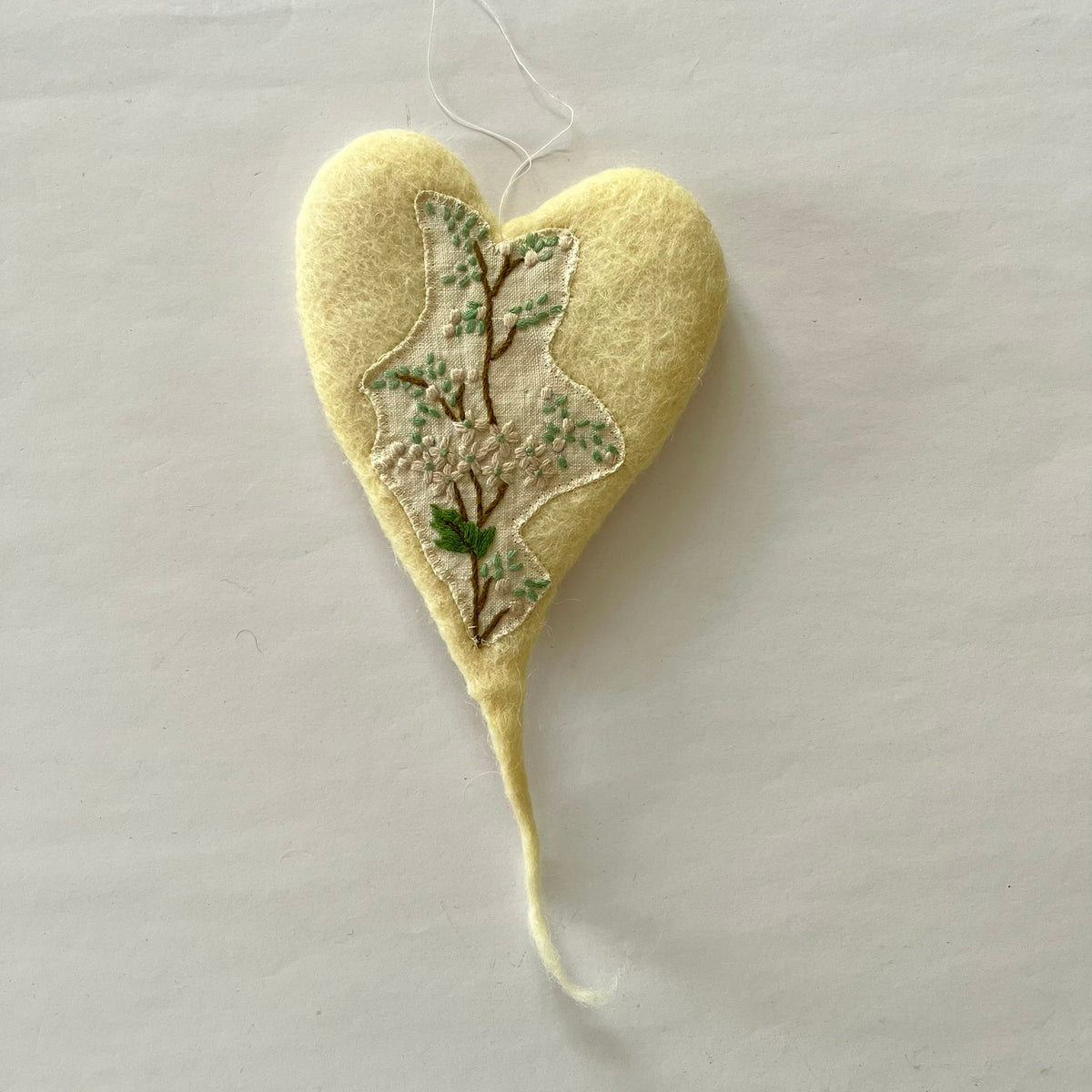 Felted heart - no. 4