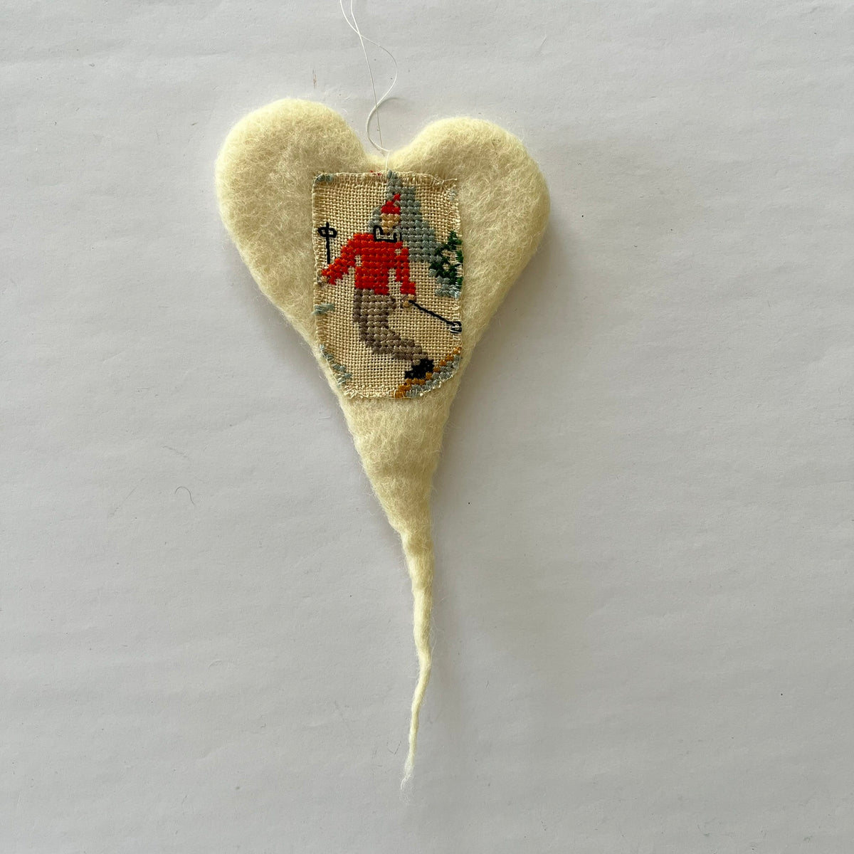 Felted heart - no. 5