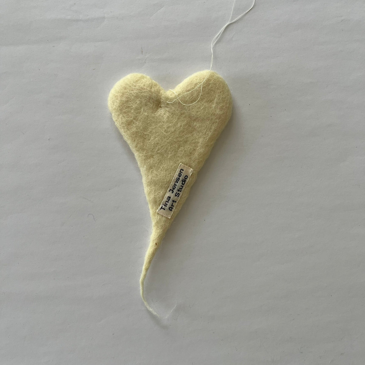 Felted heart - no. 6
