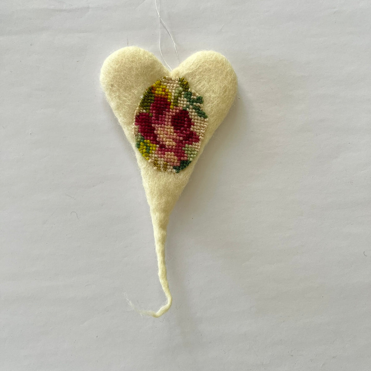 Felted heart - no. 7