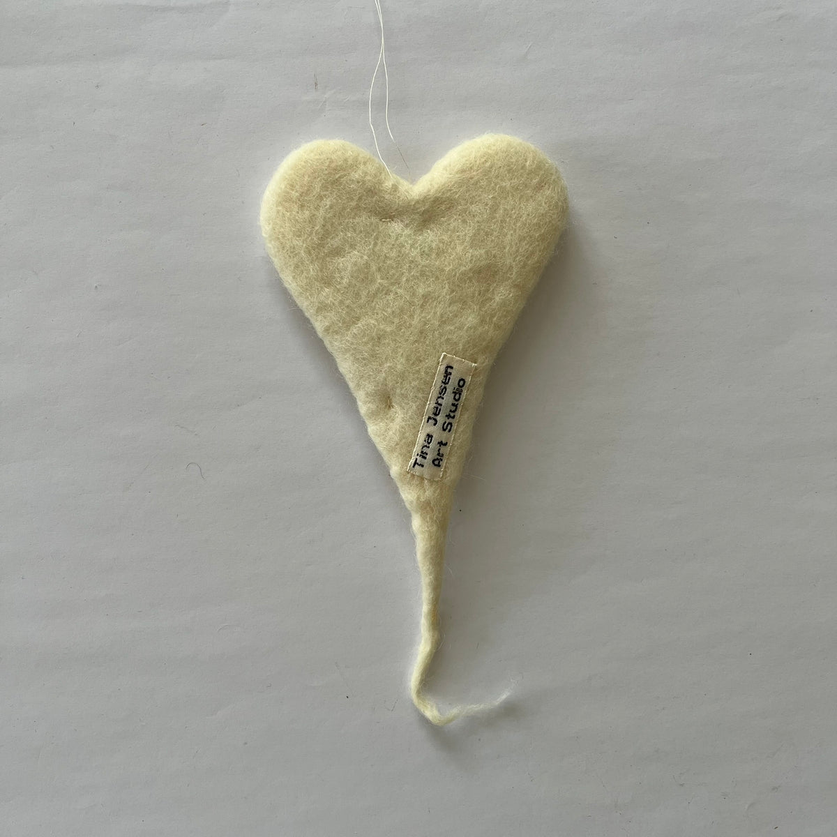 Felted heart - no. 7